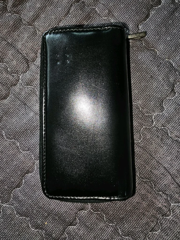 Bally 발리 블랙 가죽 키링 동전지갑 이미지