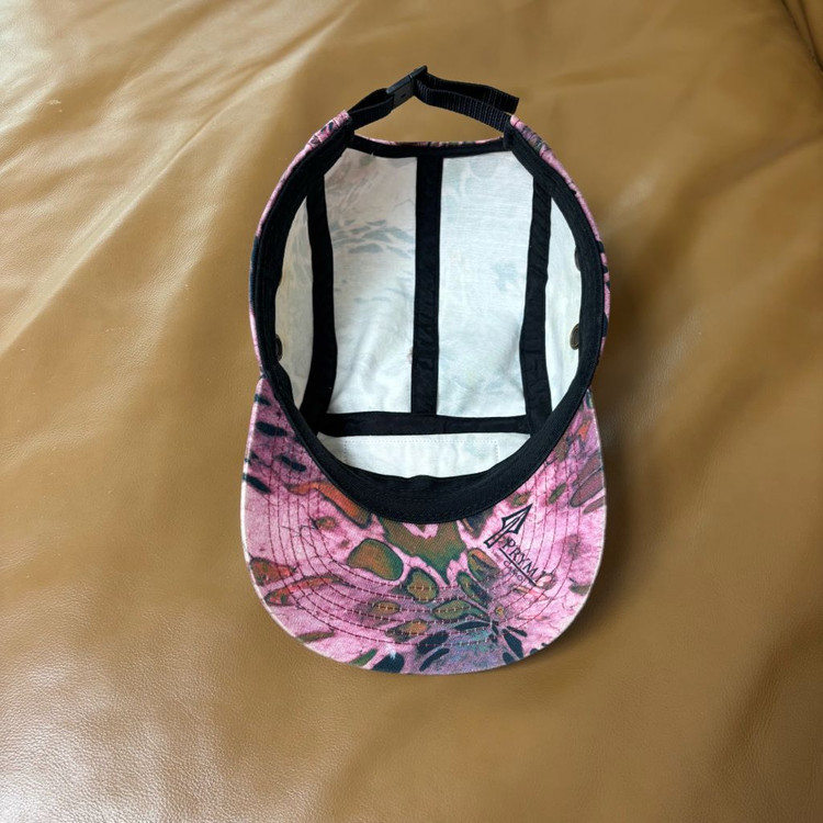 슈프림 캠프캡 모자 박스로고 밀리터리 레오파드 카모 핑크--6