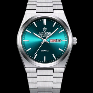 Dedima 남성용 퀴츠 손목 시계 블루 다이얼 새제품