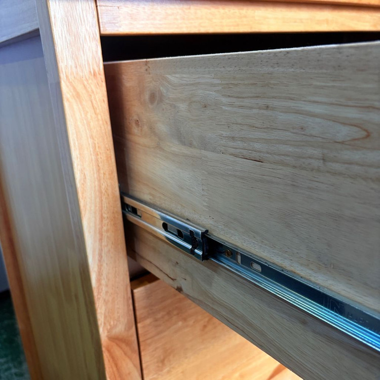 원목 900 3단 서랍장 이미지