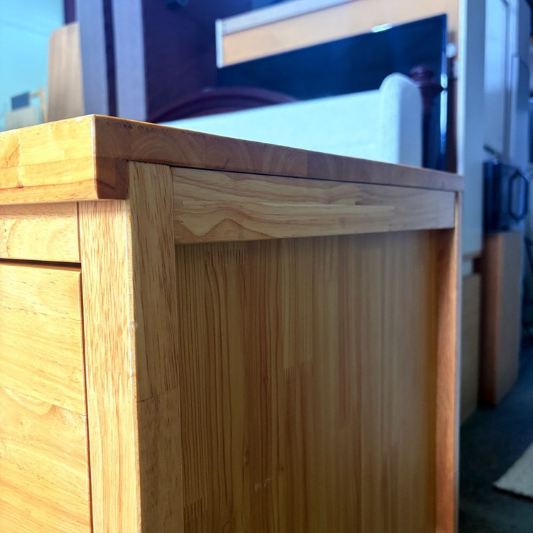 원목 900 3단 서랍장 이미지