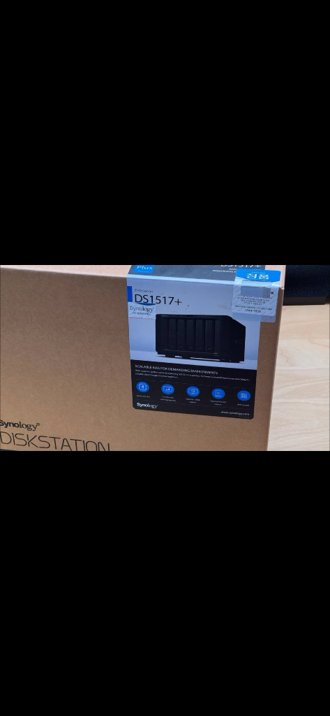 시놀로지 ds1517+ 나스 5베이 풀박스 synology 5bay nas--6