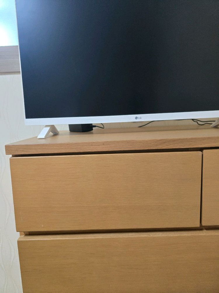 무인양품 티비장+서랍장세트--4