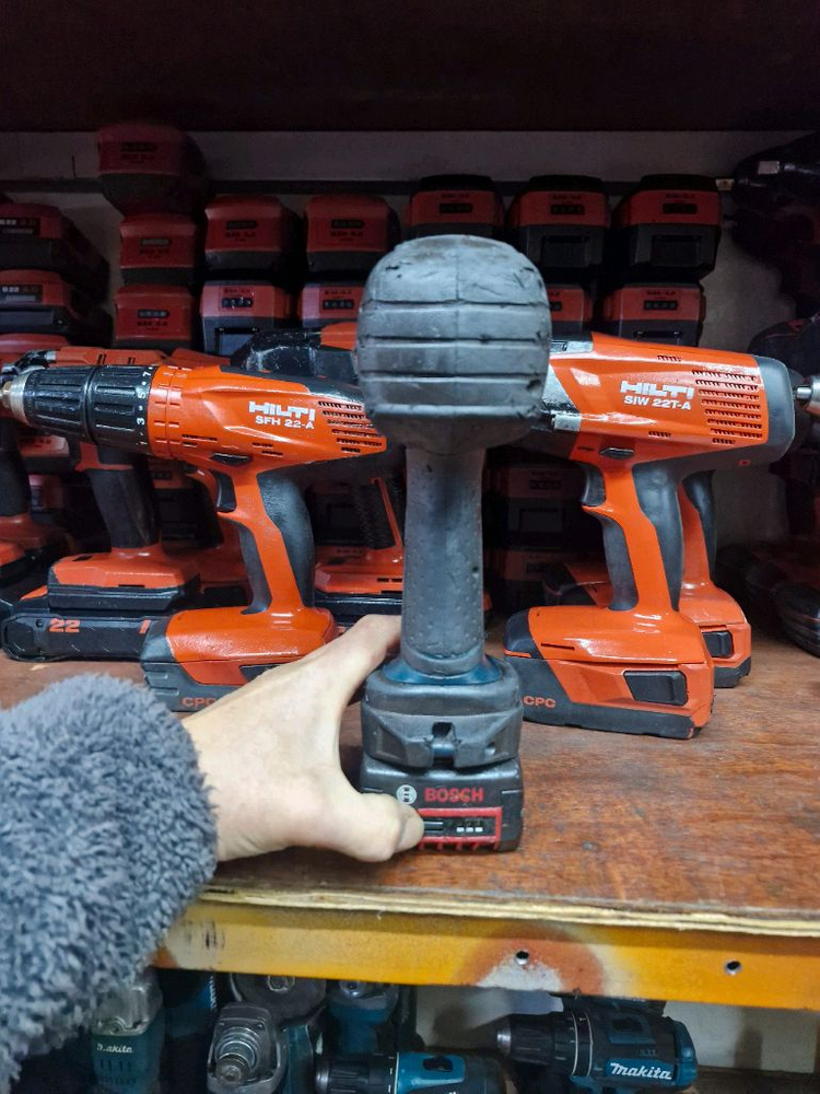 보쉬충전임팩렌치GDS18VLIHT하이토크임팩렌치 650N 배터리포함 이미지