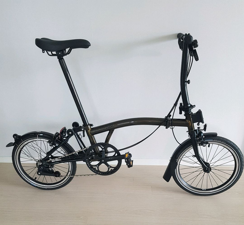 24년 브롬톤 블랙라커 어반로우 c라인 팝니다--0