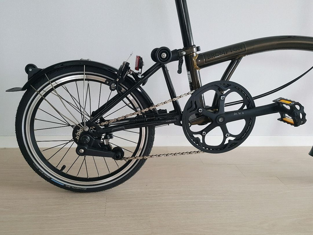 24년 브롬톤 블랙라커 어반로우 c라인 팝니다--5