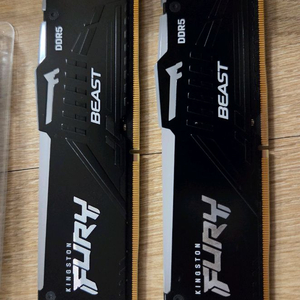 킹스톤 fury beast ddr5 32Gb x 2 64gb 메모리