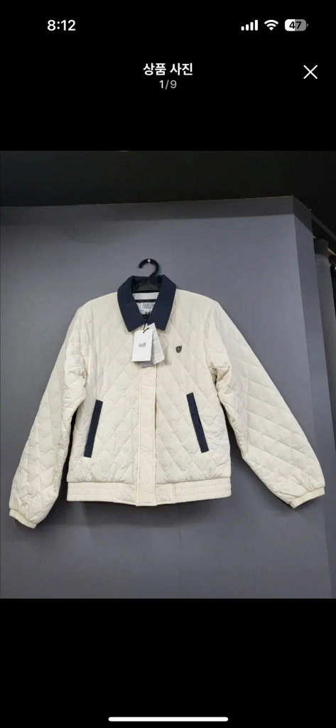 마리떼 프랑소와 저버 경량패딩66(95)아이보리--0