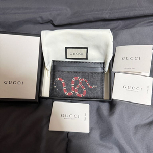 구찌 킹스네이크 카드지갑 풀박스