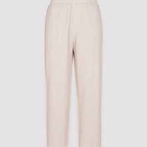 미 이세이미야케 바지 파인니트 플리츠 칼라1 오프화이트 F사이즈 이미지