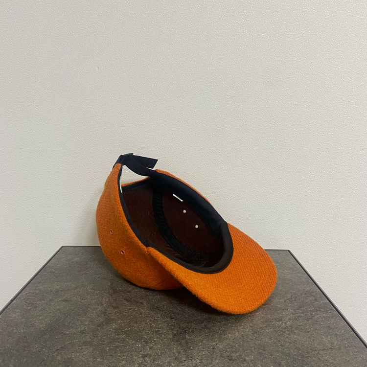 (OS) 슈프림 박스로고 캠프캡 모자 오렌지--6