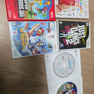 Wii 게임 모음 (마리오/저스트댄스)