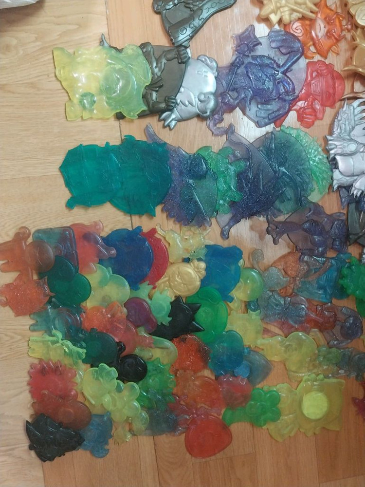 고무 딱지 모음 이미지