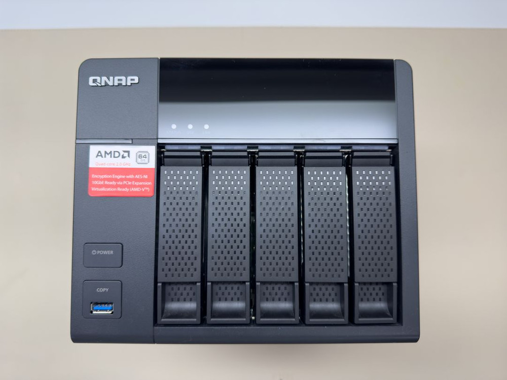 QNAP 5베이 나스 NAS (TS-563) + 10GB 랜카드 + 30TB 시게이트 하드 (6TBx5개)--0