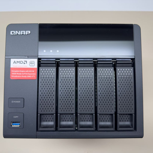 QNAP 5베이 나스 NAS (TS-563) + 10GB 랜카드 + 30TB 시게이트 하드 (6TBx5개)