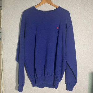 폴로랄프로렌 파란색 맨투맨 M