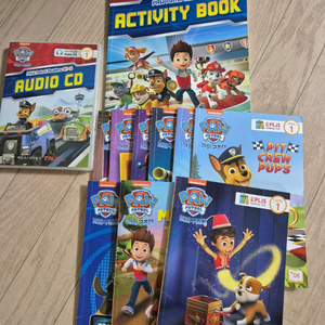 Paw Patrol 영어 리더스 1단계 세트