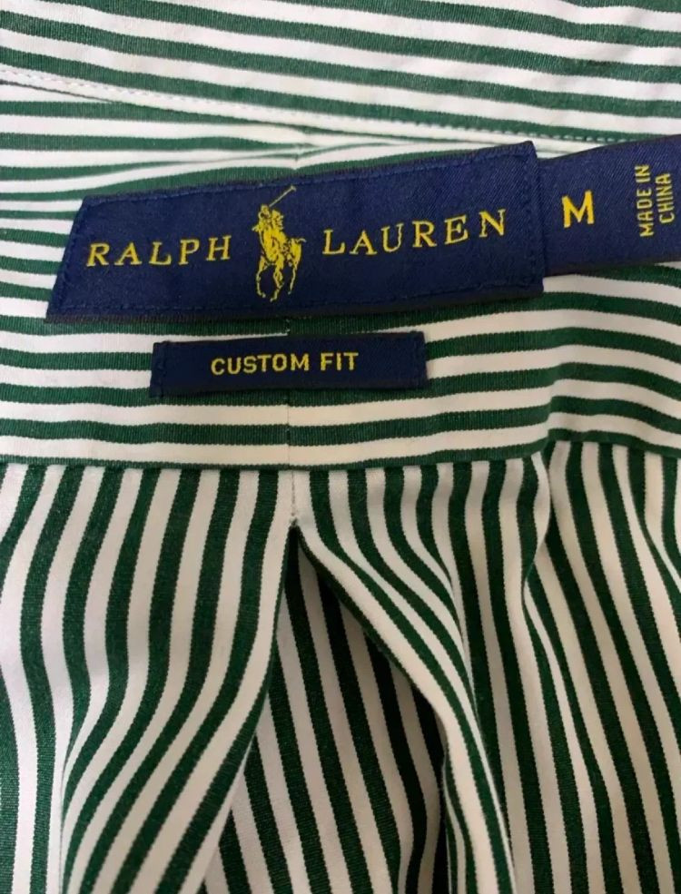 폴로랄프로렌 스트라이프 셔츠 M--2