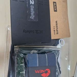 블랙야크,k2 쿨토시 3개/네파 각반/k2넥 스카프 일괄