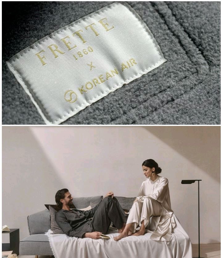 새제품) 대한항공 일등석(퍼스트)잠옷 프레떼 GD(지디)공항패션-2벌남음--1