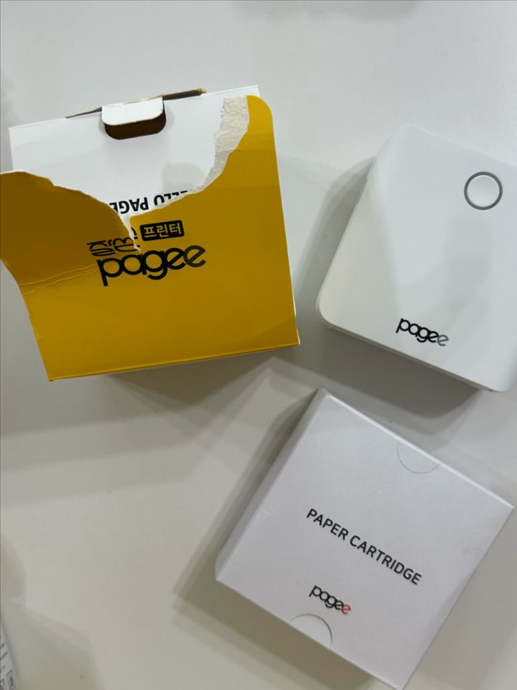 페이지 라벨기 / 리필 프린터 새상품--2