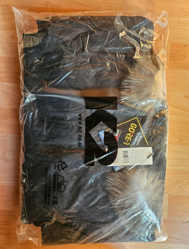 (새제품)K2씬에어 클라우드 고어 앱솔루트 프리미엄 패딩 여성105 이미지