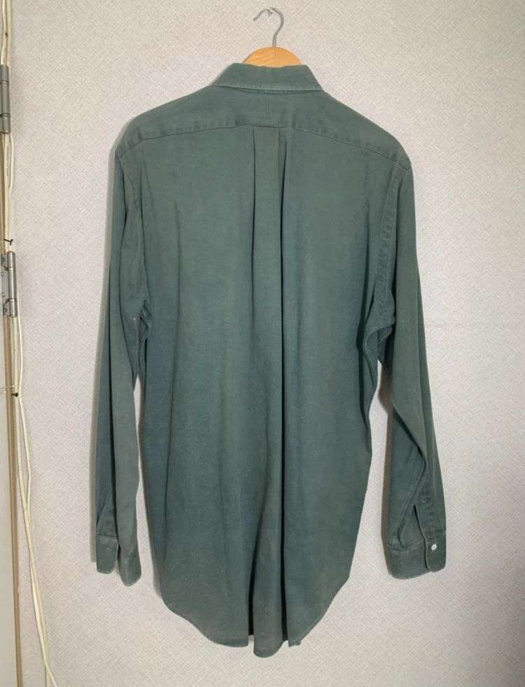 폴로 랄프로렌 카키색 셔츠 M--1