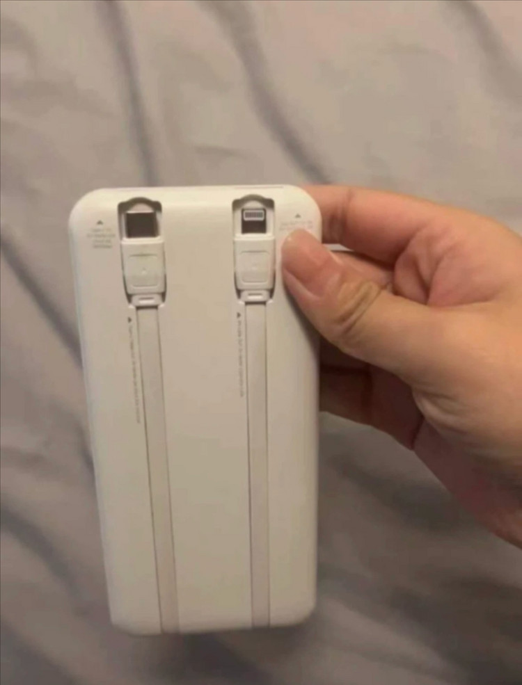 LED 보조배터리 10000mAh C타입 +아이폰 라이트닝 고속충전--2