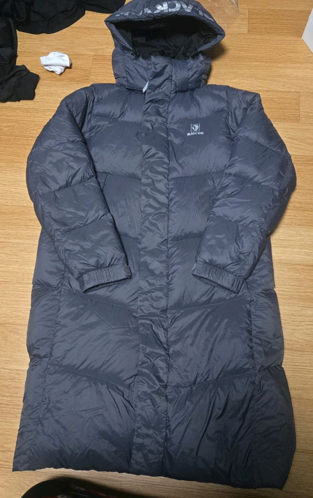 아동 150~155호 아디다스 헤지스 블랙야크 키즈 구스 오리털 롱패딩 점퍼 이미지