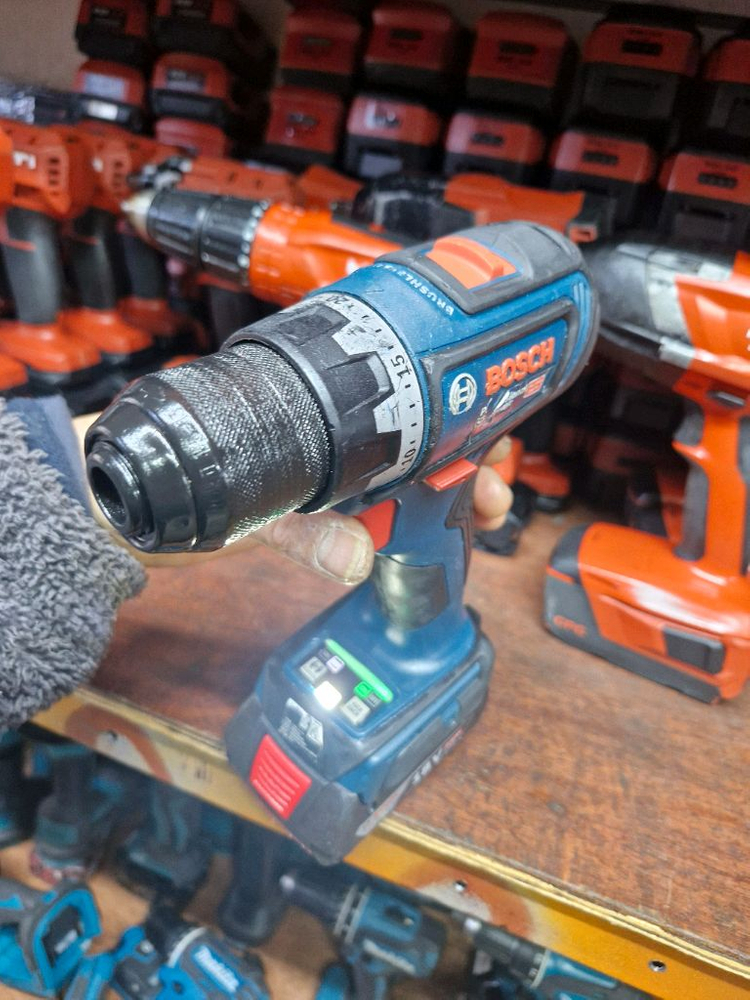 [정품]보쉬충전드릴드라이버 GSB18V90C 브러쉬리스 블루투스 킥벡A급 이미지
