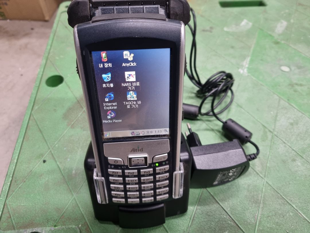 중고 AT-570 ATRF 산업용PDA (RFID 바코드 스캐너)--1