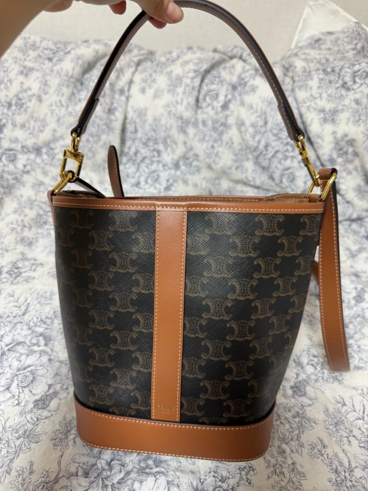 셀린느 트리오페 버킷백 스몰 이미지