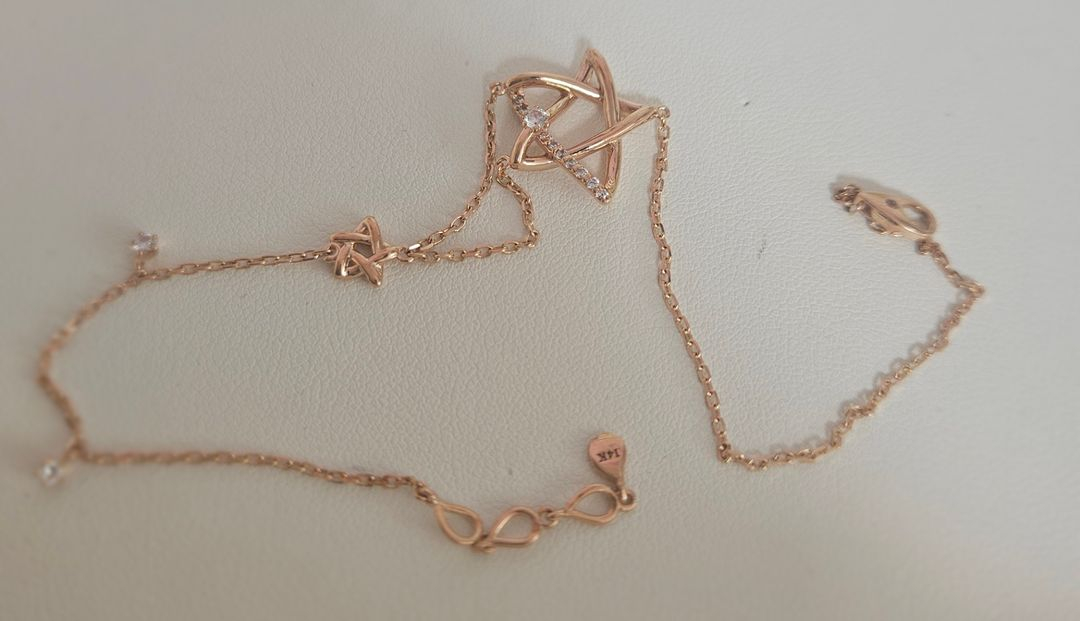 14k발찌 별발찌--1