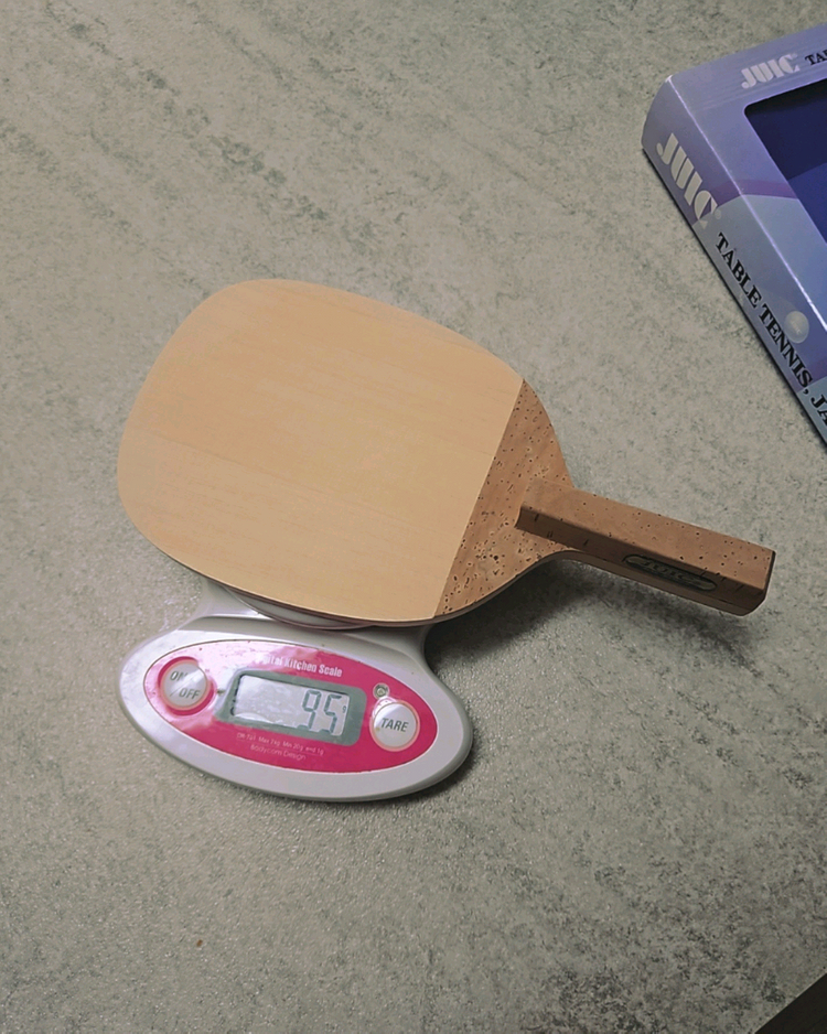 쥬익 월드 챔피언 펜홀더 탁구라켓--1