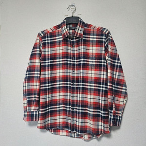 란세티 100호 체크 셔츠 순면