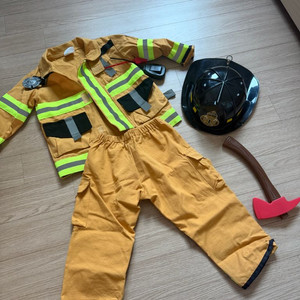 미국 소방관 코스튬 3-4Years 이미지