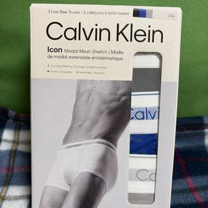 캘빈클라인 아이콘 모달 3팩 남성 팬티 L사이즈