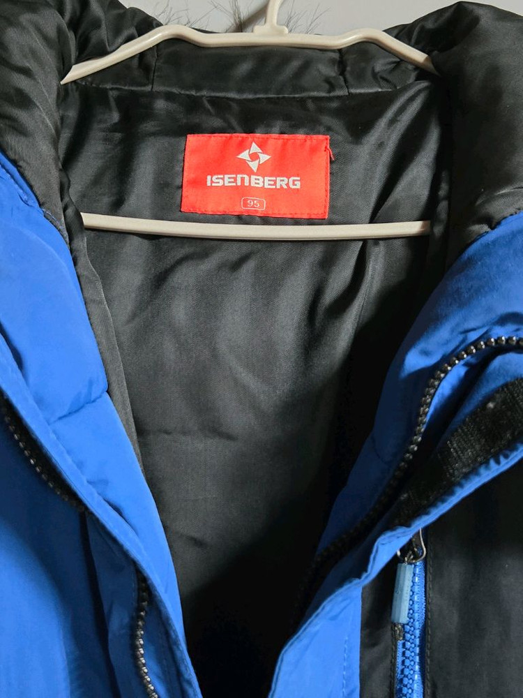 네파 이젠버그 블루 패딩--2