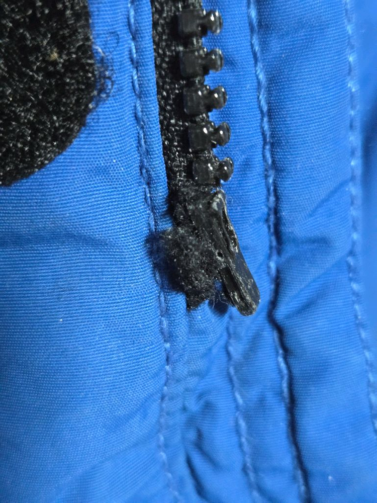 네파 이젠버그 블루 패딩--6