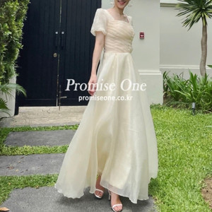프로미스원 샴페인 드레스(돌잔치/2부드레스)
