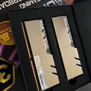 지스킬 ddr4 3200 cl14 트라이던트z 로얄 실버 32GB(16GB*2)