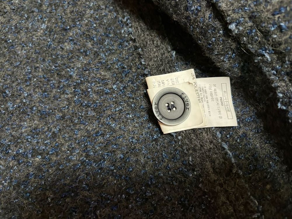 Fiver(파이버)후드 더블 자켓(M)--5