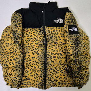 (M/95) 노스페이스 700 호피 눕시 구스다운 패딩 우모복 아이더