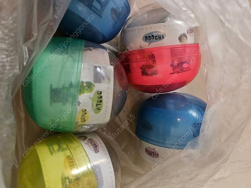 아기공룡 둘리 가샤폰 피규어--1