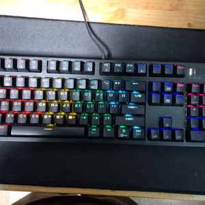 앱코 K660S 기계식 게이밍 키보드 블랙