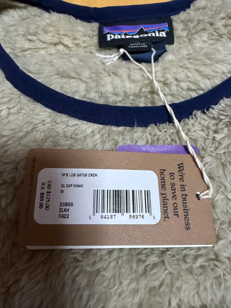 파타고니아 플리스 크루넥 풀오버(M)--2