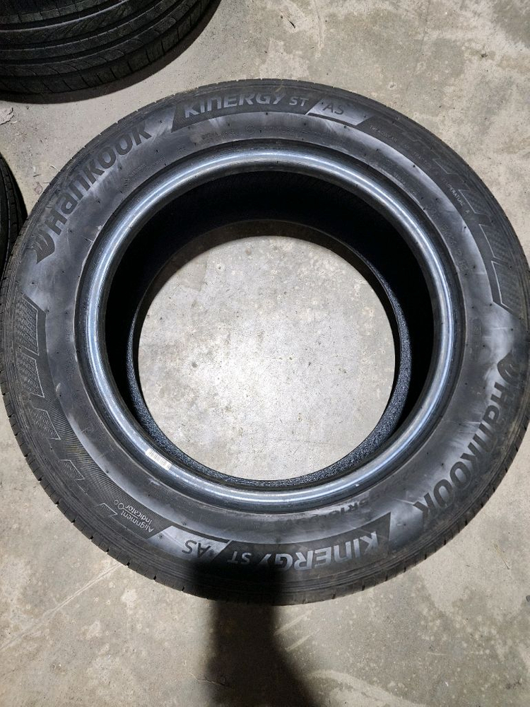 225 55 16 중고타이어 2개--2