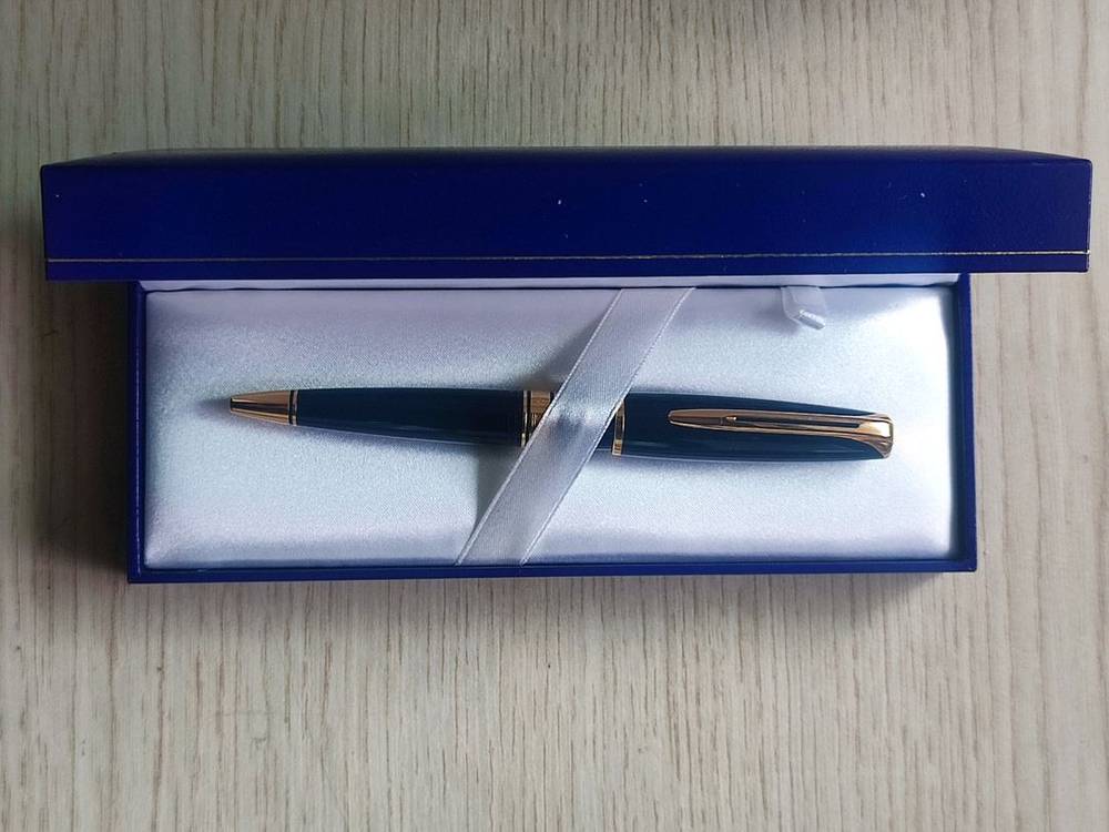 워터맨 엑스퍼트3 볼펜 블랙 락카 & 골드 트림 (GT)--2