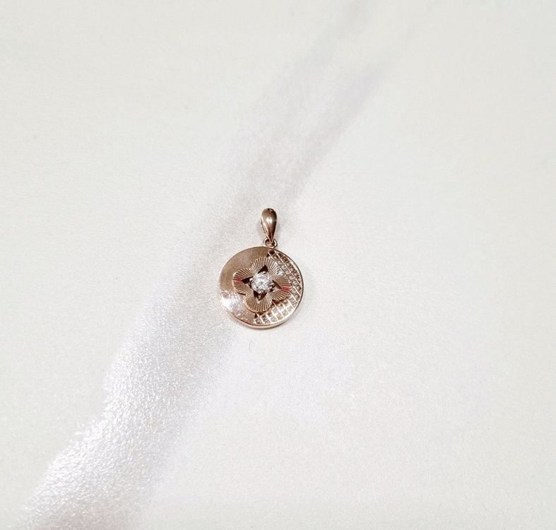 14k핑크골드 펜던트(체인제외) 이미지