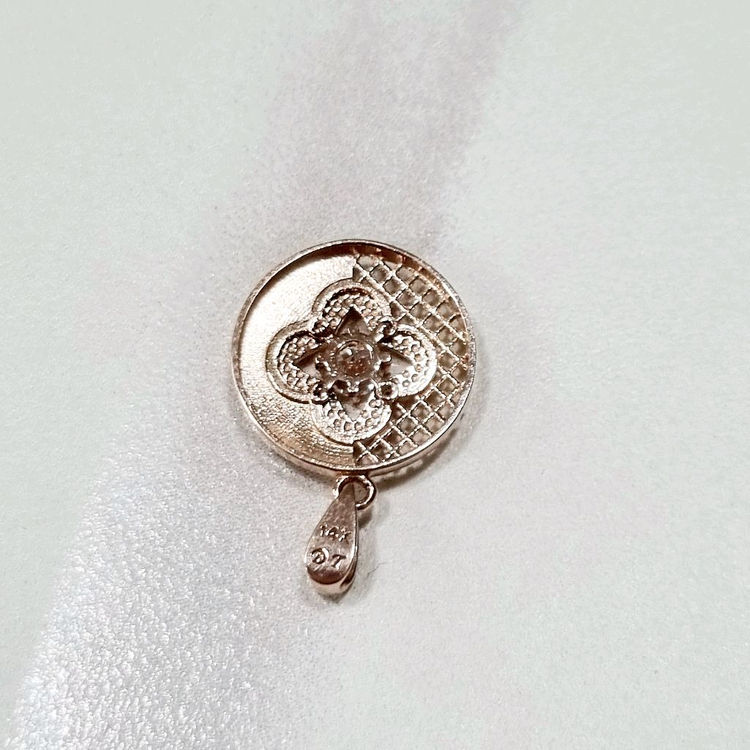 14k핑크골드 펜던트(체인제외) 이미지